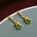 Argent Boucle d'oreille artisanal délicat