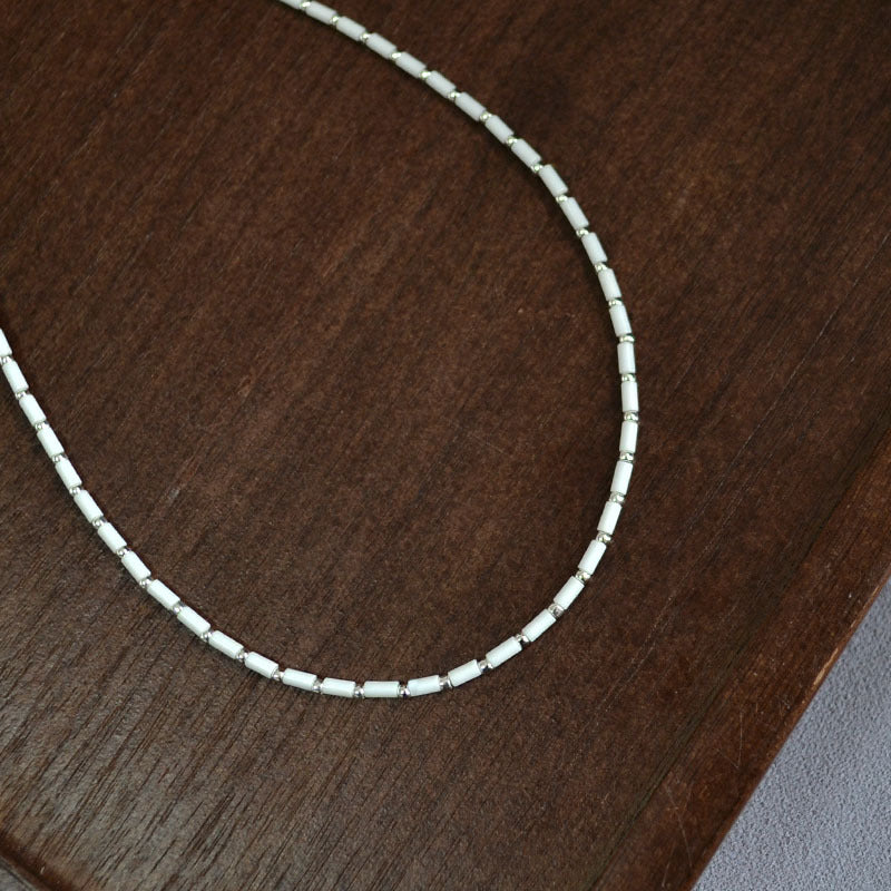 Argent Collier charmant pour toute occasion