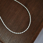 Argent Collier charmant pour toute occasion