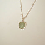 Argent Collier artisanal délicat