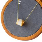 Argent Collier magnifique au style unique