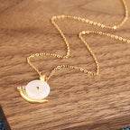 Argent Collier vintage fait main