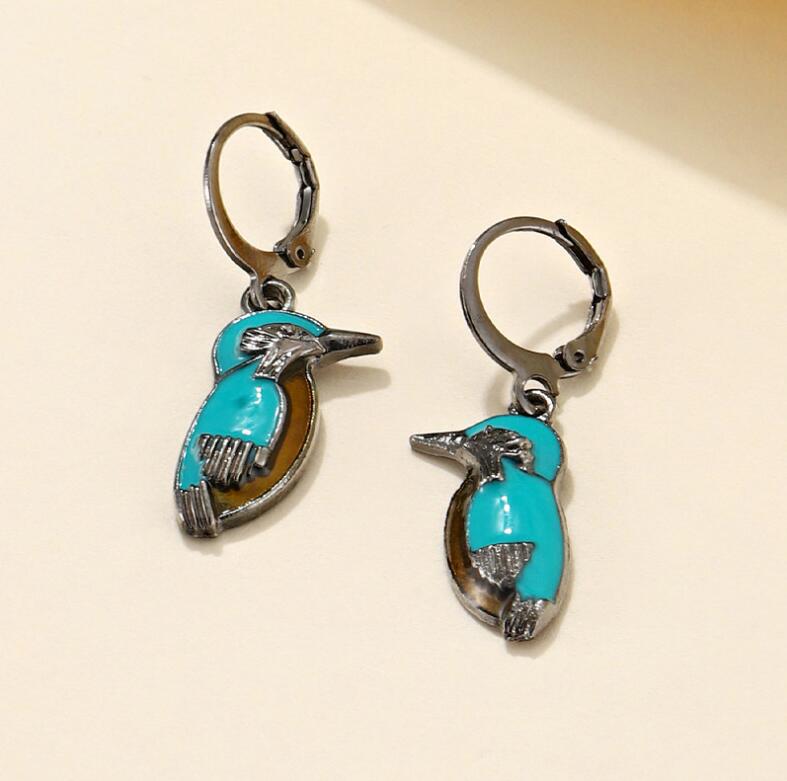 Argent Boucle d'oreille artisanal délicat