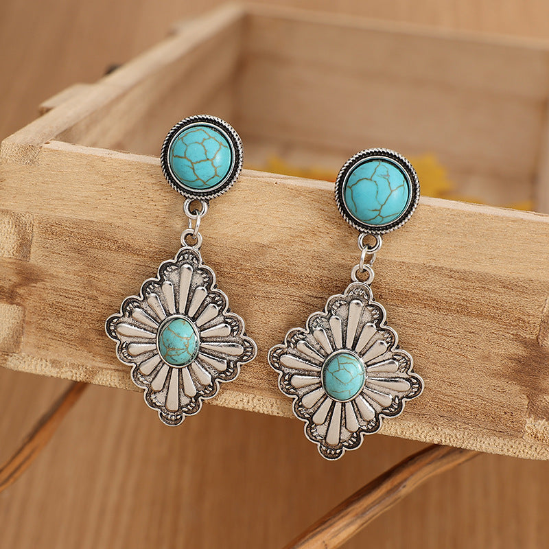 Argent Boucle d'oreille charmant pour toute occasion