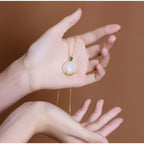 Argent Collier artisanal délicat