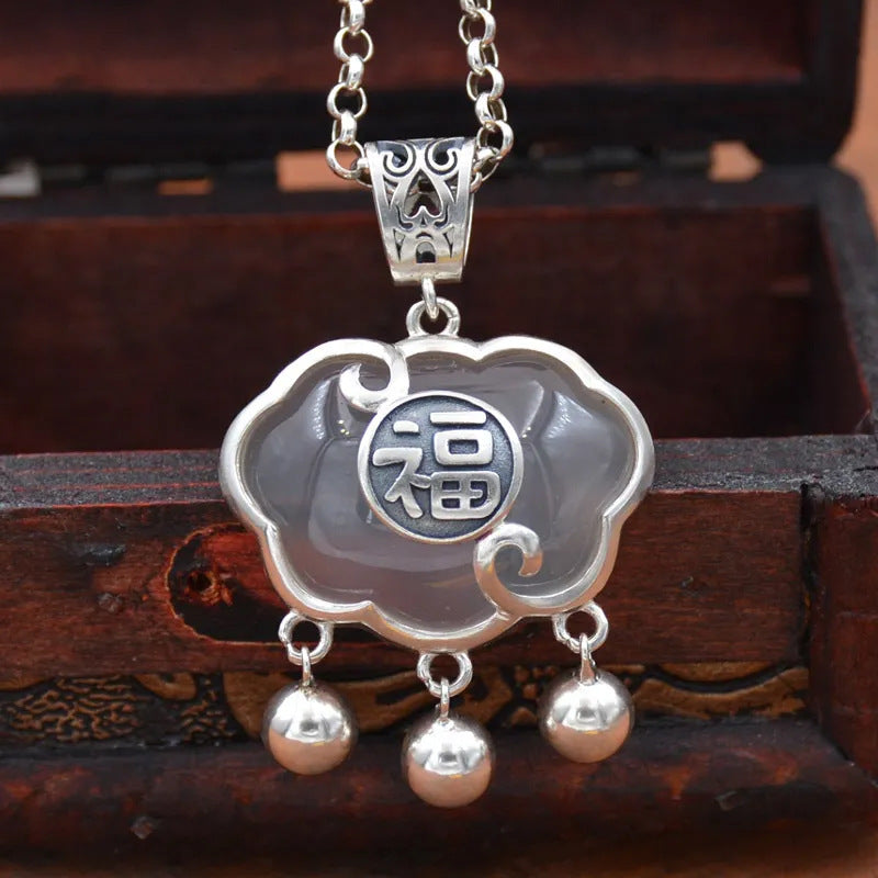 Argent Collier classique au charme intemporel