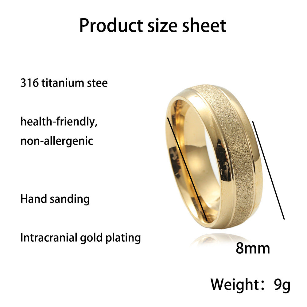 Or Bague élégant pour toute occasion