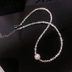 Argent Collier classique au charme intemporel