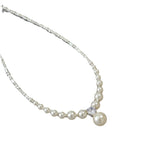 Argent Collier artisanal délicat