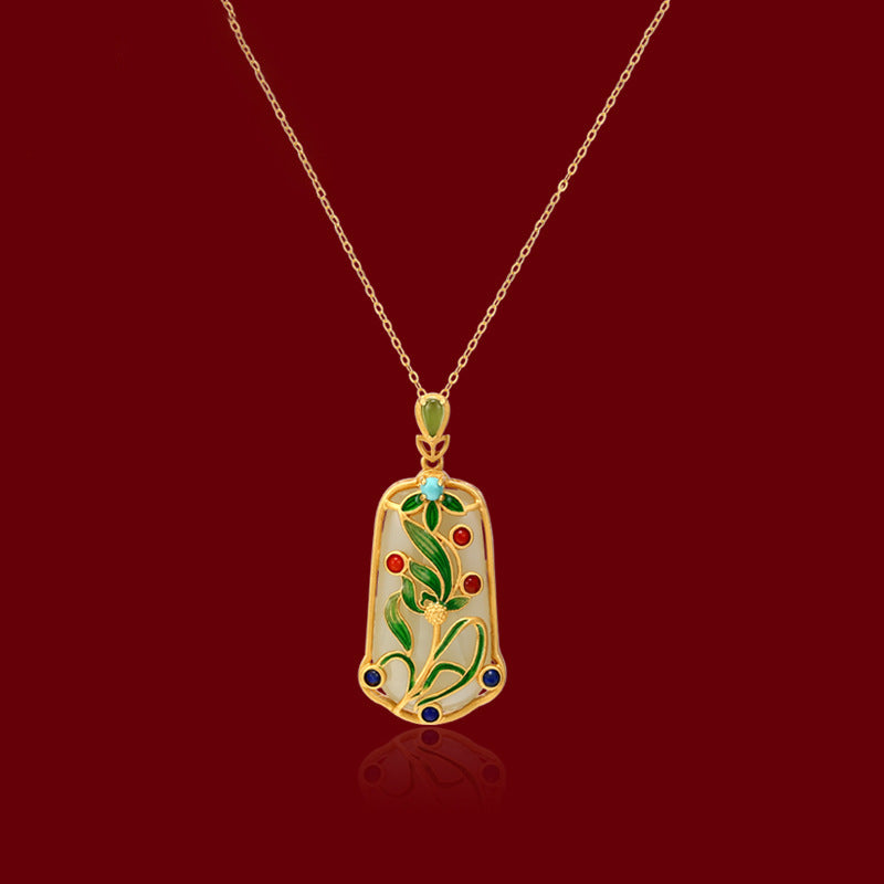 Argent Collier romantique pour moments spéciaux