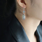 Argent Boucle d'oreille charmant pour toute occasion