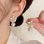Argent Boucle d'oreille charmant pour toute occasion