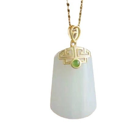 Argent Collier vintage fait main