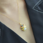 Argent Collier élégant pour toute occasion