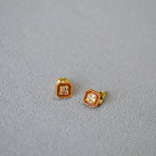 Argent Boucle d'oreille artisanal délicat