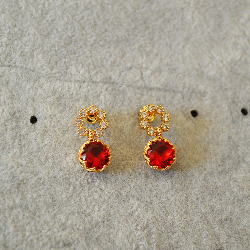 Argent Boucle d'oreille charmant pour toute occasion