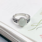 Argent Bague artisanal délicat