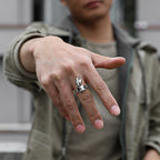 Bague artisanal délicat