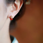 Argent Boucle d'oreille charmant pour toute occasion