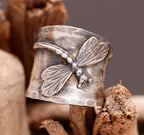 Argent Bague classique au charme intemporel