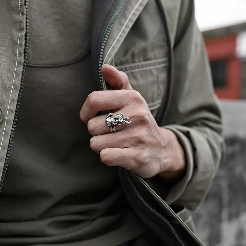 Bague artisanal délicat