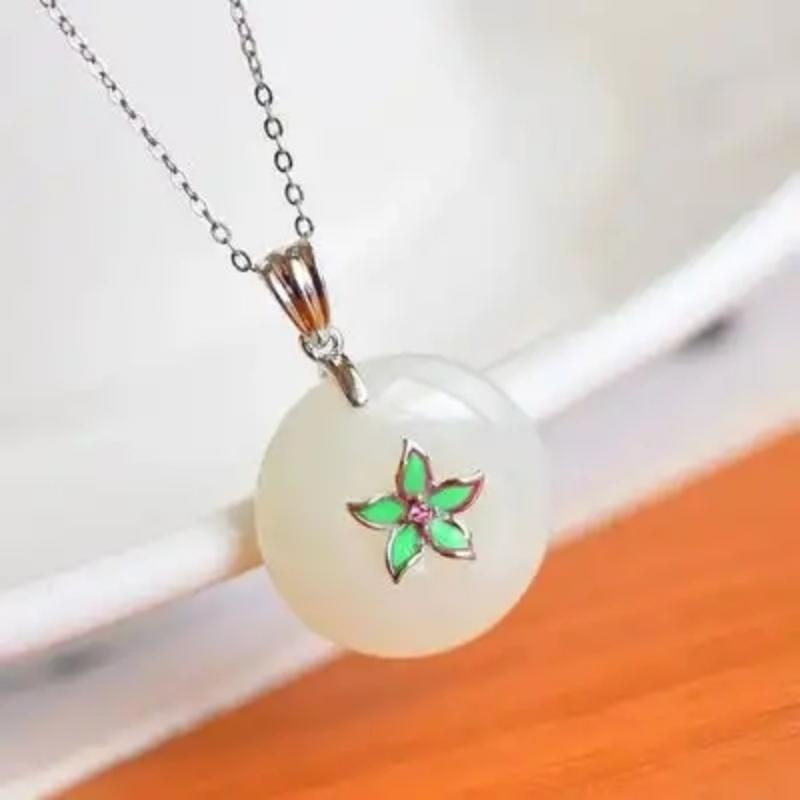 Argent Collier élégant pour toute occasion