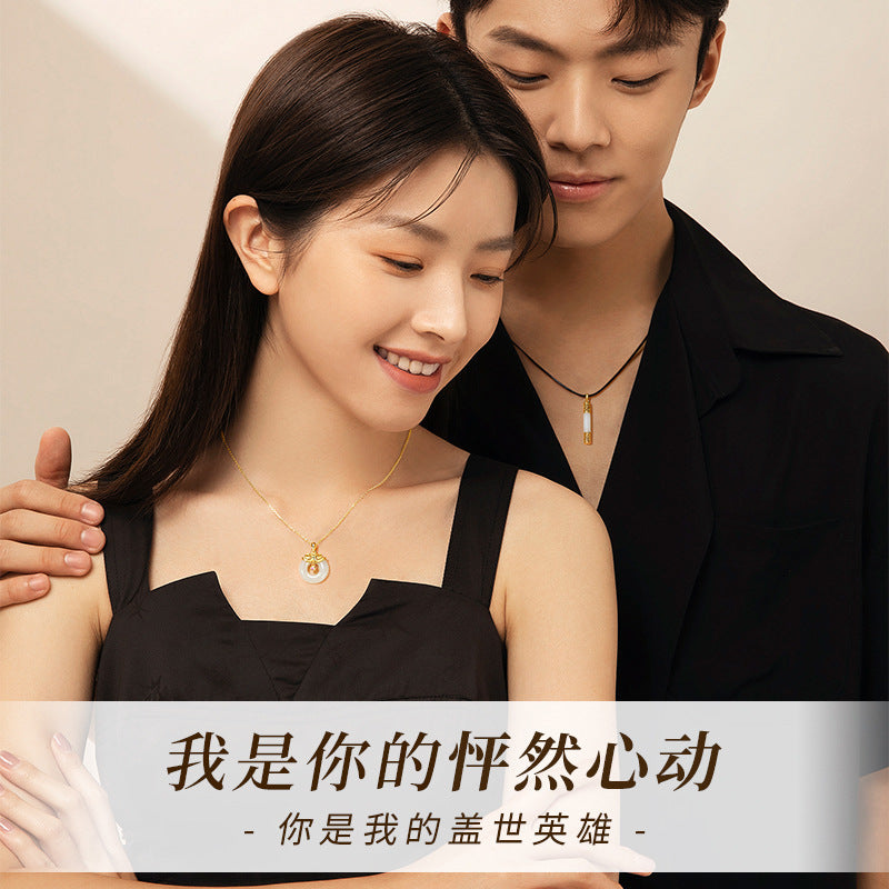 Argent Collier élégant pour toute occasion