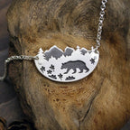 Argent Collier classique au charme intemporel