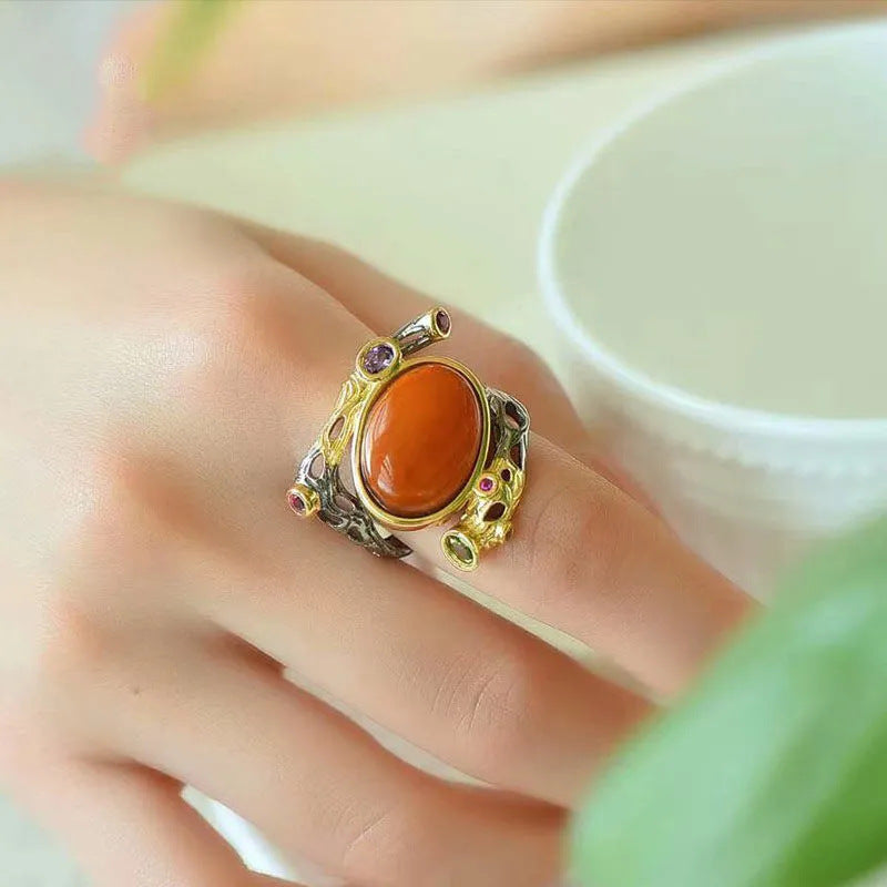 Argent Bague classique au charme intemporel