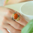 Argent Bague classique au charme intemporel