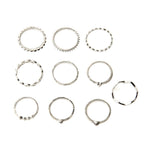 Argent Bague classique au charme intemporel