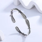 Argent Bracelet classique au charme intemporel