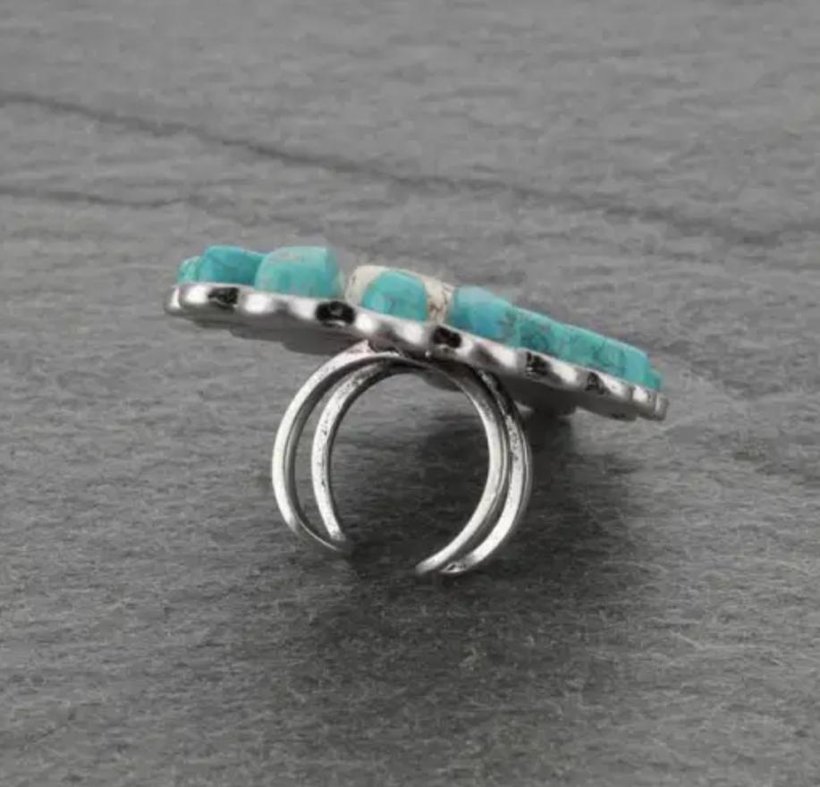 Argent Bague artisanal délicat