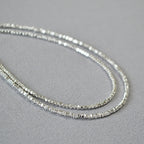 Argent Collier vintage fait main