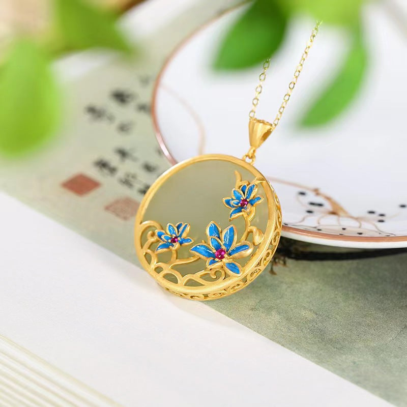 Argent Collier élégant pour toute occasion