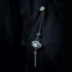 Argent Collier vintage fait main