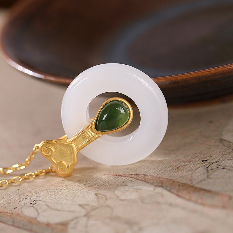 Argent Collier charmant pour toute occasion