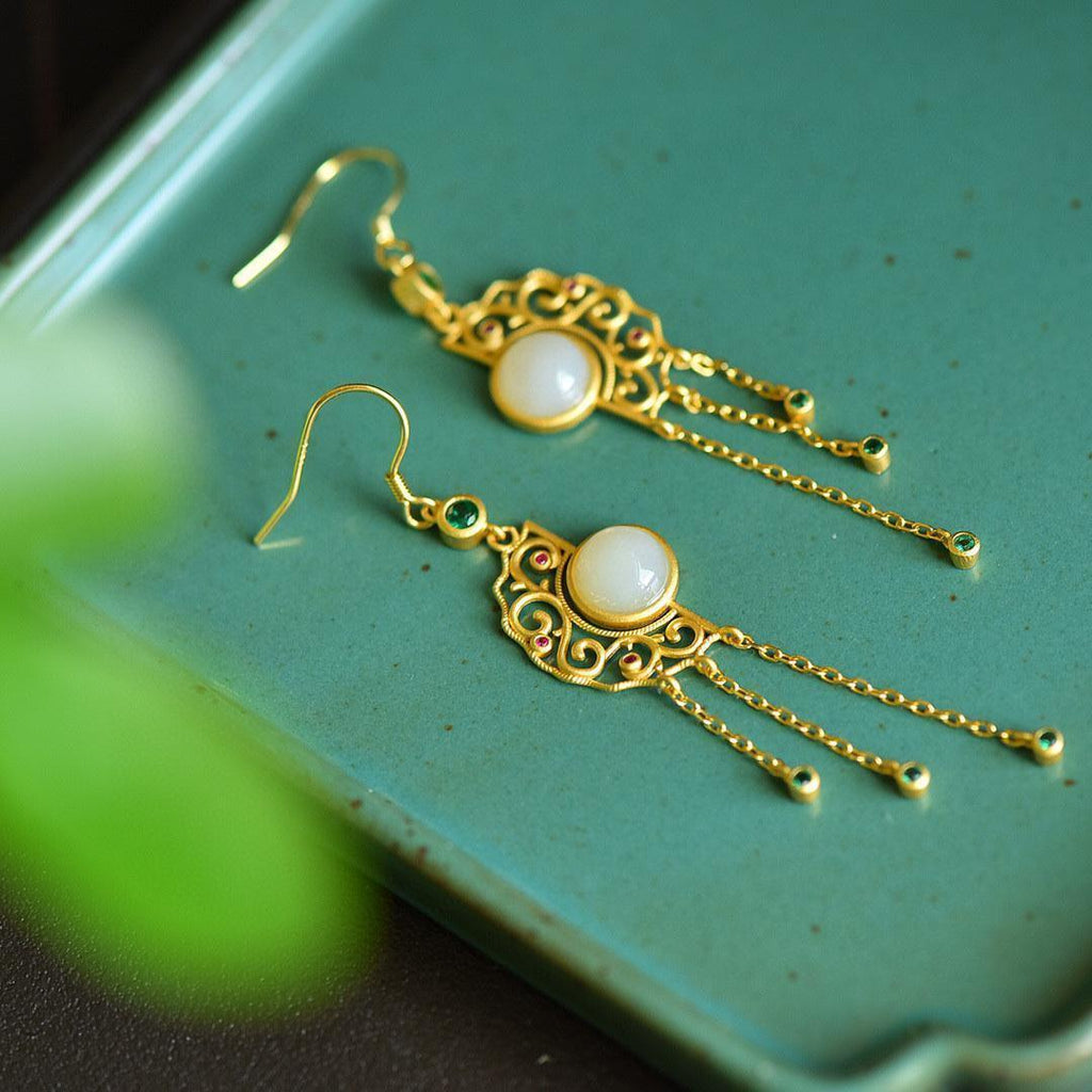 Argent Boucle d'oreille charmant pour toute occasion