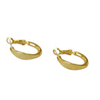 Argent Boucle d'oreille artisanal délicat