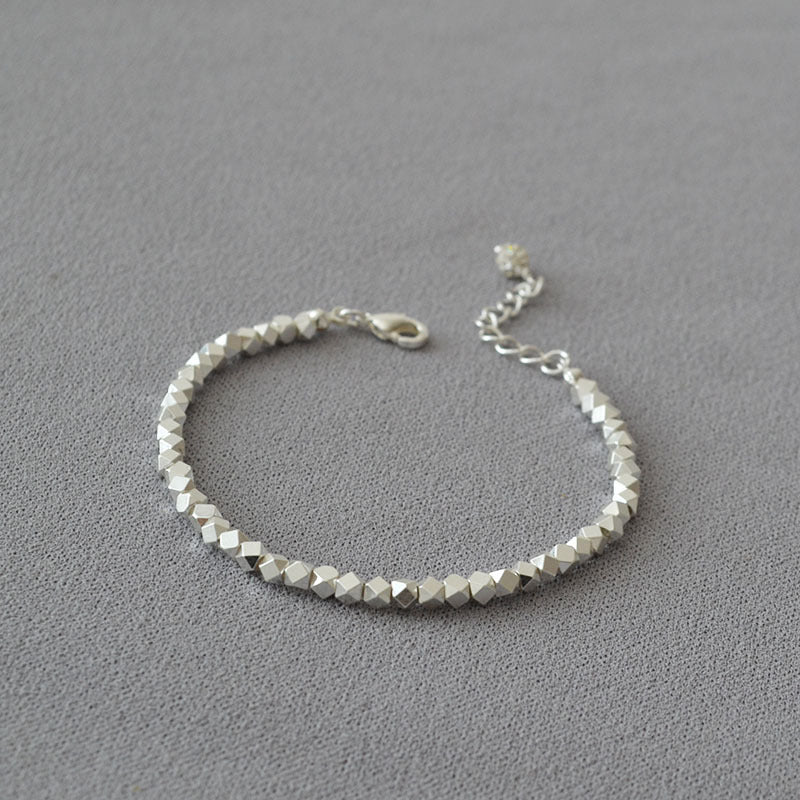 Argent Bracelet classique au charme intemporel