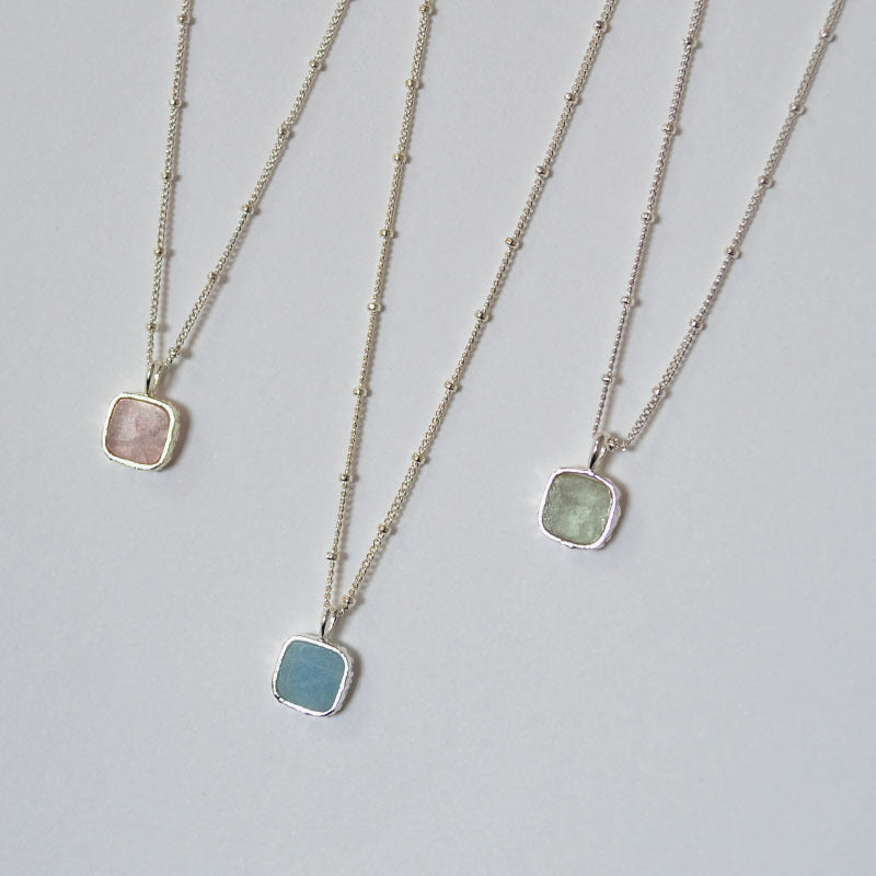 Argent Collier artisanal délicat