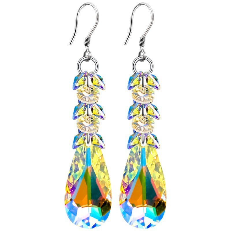 Argent Boucle d'oreille artisanal délicat