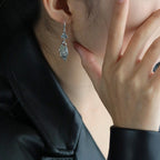 Argent Boucle d'oreille charmant pour toute occasion