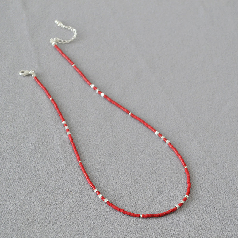 Argent Collier élégant pour toute occasion