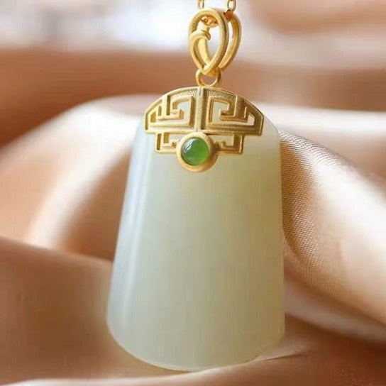 Argent Collier vintage fait main