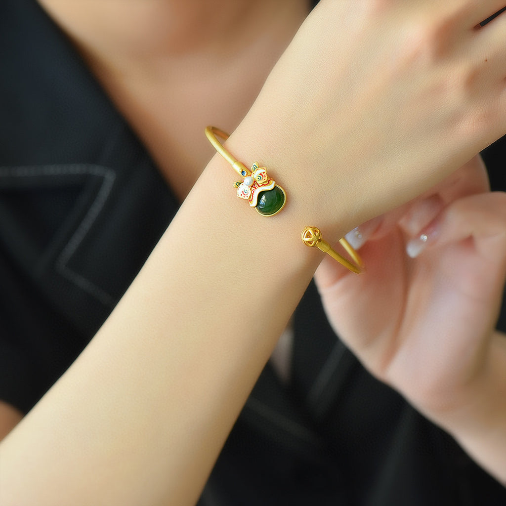 Argent Bracelet classique au charme intemporel