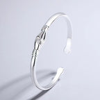 Argent Bracelet classique au charme intemporel
