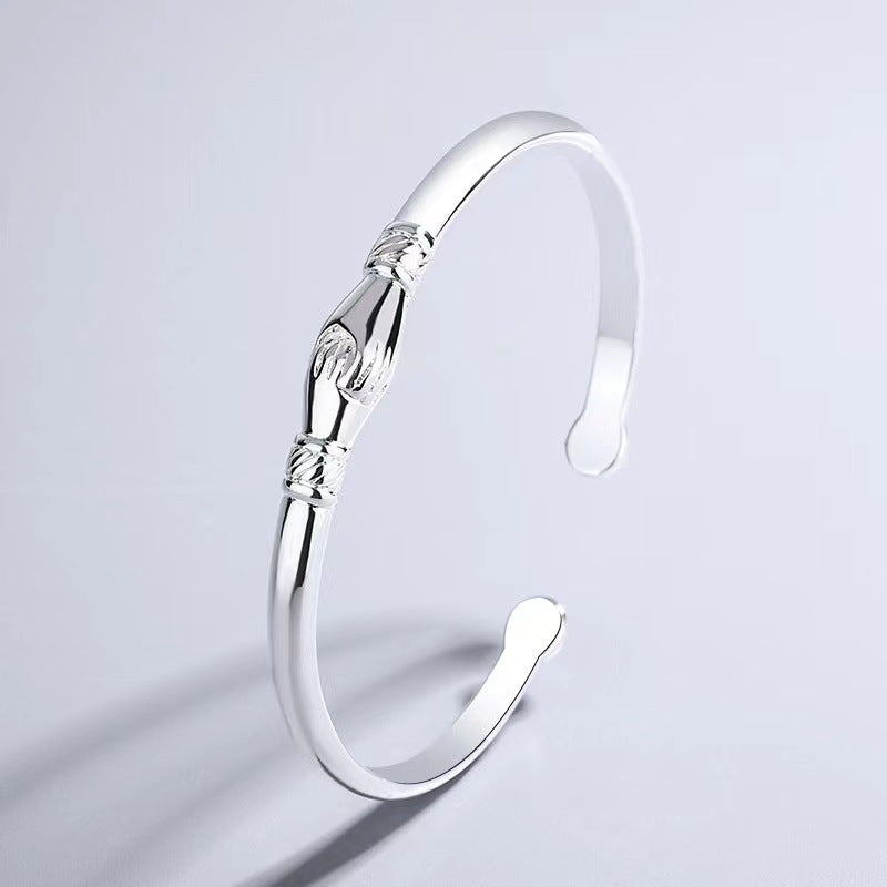 Argent Bracelet classique au charme intemporel