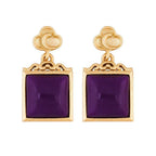 Argent Boucle d'oreille artisanal délicat