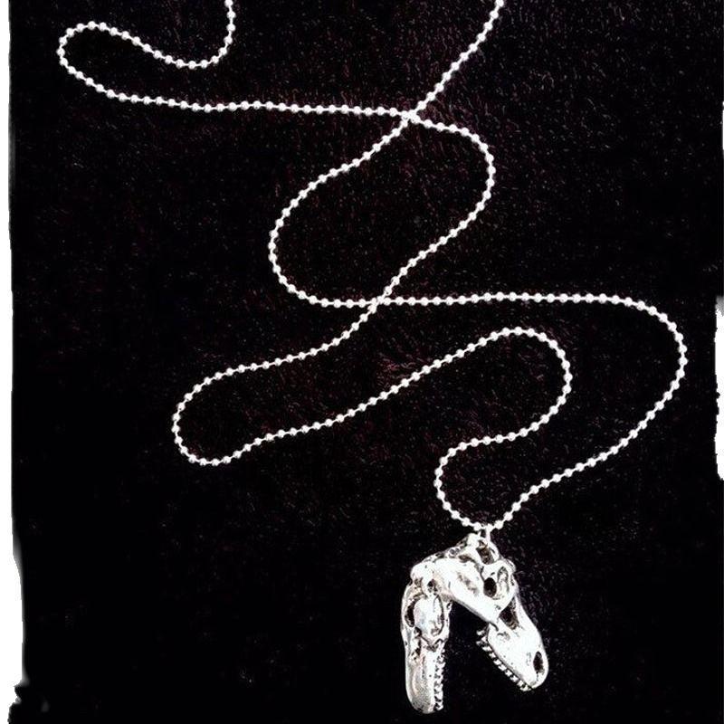 Argent Collier magnifique au style unique